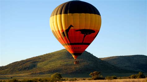 hot air balloon safari south africa